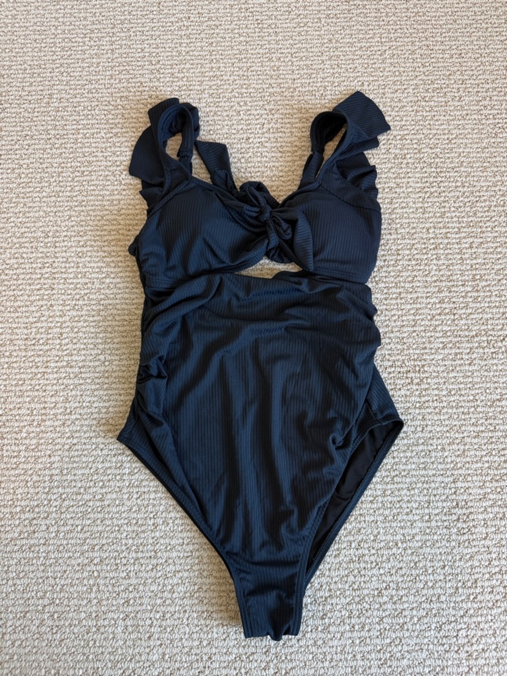 Maternity Navy Blue one piece swimsuit